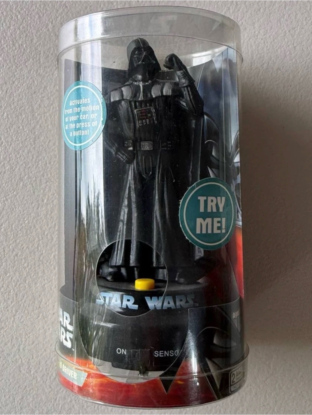 Vintage Star Wars Darth Vader Motion Activated Dashboard
Sound Figure Tested
